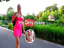 Mydirtyhobby - Busty Blonde Gets An Anal And A Sperm Shot From A Stranger