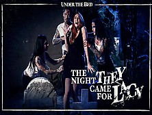 Katrina Jade & Joanna Angel & Lacy Lennon & Small Hands In The Night They Came For Lacy & Scene #01 - Puretaboo