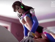 D. Va Loves To Ride Your Big Cock