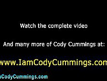 Twink Gets Spunked On By Cody Cummings