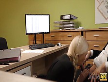 Loan4K.  Sex Casting Is Performed In Loan Office By Naughty Agent