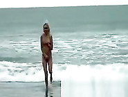 Nude Hottie On The Beach Gets Intensely Fucked By A Pervert