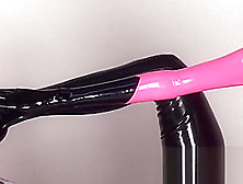 Emily Marilyn Bike Pink Latex