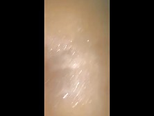 Taking White Cock In The Shower