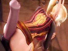Petite Busty Teen Game Girls In 3D Anime Compilation Teasing Huge Cocks