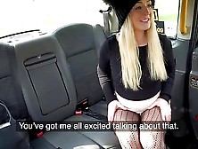 Busty Hot Blonde Amber Deen Sucks And Fucks Taxi Driver