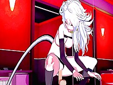 Female Domination With Blonde Android 21,  Bdsm 3D Porn