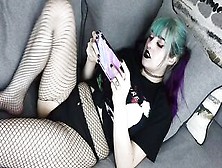 Amelialiddell - Bratty Goth Daughter Is A Slut-Taboo