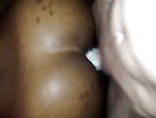 Creamy African Snatch Couldn't Keep From Creaming On White Penis