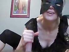 Teasing Masked Lady And Admirable Load