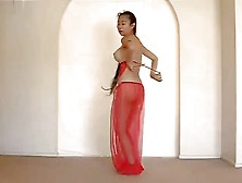 Belly Dancer Goes Topless