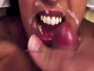 Cum On Her Mouth