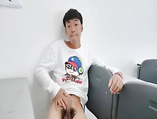 Boy Cum Masturbation Cute Teen China University Classroom