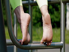 Feet 064 - Exposing Her Attractive Soles