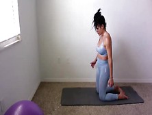 Nina Santiago - Hot Busty Does Fitness