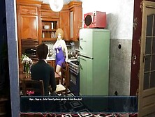 Smartass: Lusty Hubby Fucks His Pregnant Wifey Inside The Kitchen-Ep10