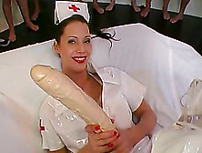 Nurse Cum Slut Blows Guys And They Jizz In Her Eager Mouth