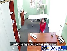 Beautiful New Patient Sexually Seduces By The Pervy Blonde Nurse