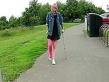 Hot Girl Pink Llc Crutches Uk