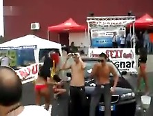 Hot Teens In Car Wash