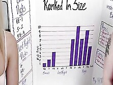 Haley Spades Has Made Up A Chart Of The Sizes Of All The Dicks She's