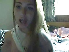 Cute Young Babe Flashes Her Boobs And Pussy On Camera