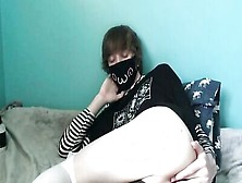Masked Sissy Is Trying Different Sex Toys In Solo Video