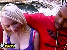 Petite Blonde Sara Monroe Gets Her Natural Tits And Mouth Stretched By Rico Strong's Bbc