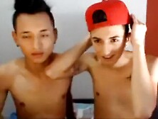2 Cute 18 Year Old Latin Boys Very Smooth On Cam