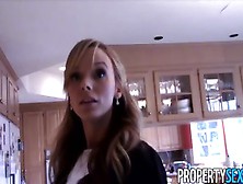 Hot Petite Real Estate Agent Tricked Into Fucking On Camera