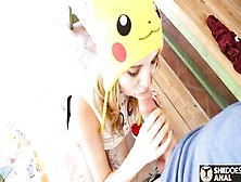 Kinsley Eden - Offer Me Realy Anal I'll Gives You A Pokemon