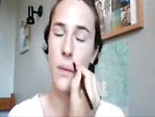 Transgirl Galice 1St Makeup Video