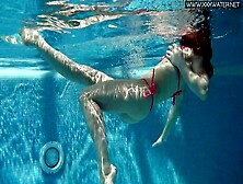 Voluptuous Nicole Pearl And Pearl - Pornstar Action - Underwater Show