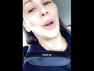 Cherie Deville Gets Blackmailed By Driver Live On Snapchat