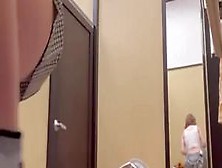 Cute Teen Caught Masturbating In Public Dressing Room