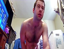 Step Daddy,  Gay Stroking Cock,  Screaming