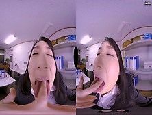 [Vr] Japanese Office Lady Licks And Drools