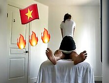Legit Vietnamese Intern Rmt Giving Into Monster Asian Cock 1St Appointment