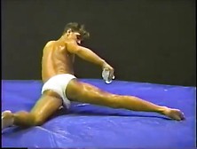 Bg Enterprise: Canadian Nude Oil Wrestling 3 - Bout 4: Johnny Lightning Vs Jimmy Dean