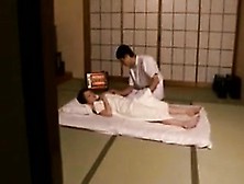 Oriental Beauty With Big Natural Boobs Gets Massaged And Fu