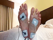 Tens Unit On Sexy Feet