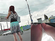 Amateur Voyeur Upskirts With Unsuspecting Young Girl