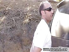 Fake Police Officer Threesome Russian Amateur Takes It Like A Pro