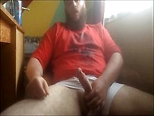 Big Bearded Cock Stroking Compilation!!
