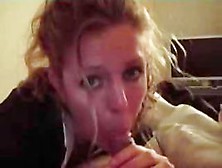Mature House Maid Teasing And Sucking My Dick For A Load Of Cum