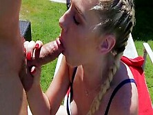 Hot Babe Roxy Having An Outdoor Anal Sexy With Bf