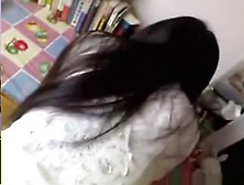 Asian Girl Pov Oral And Doggystyle Sex In Her Bedroom