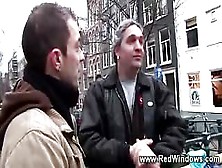 Tourist Visits The Red Light District
