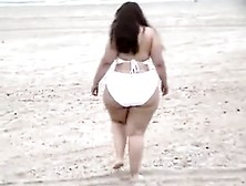 Bbw Diamond At The Beach