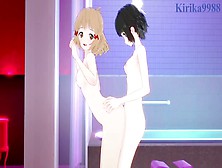 Hibiki Tachibana And Miku Kohinata Have Intense Futanari Sex At A Love Hotel.  Two - Symphogear Cartoon